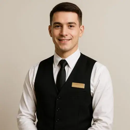 Hospitality uniforms for hotels and restaurants manufactured in Saudi Arabia